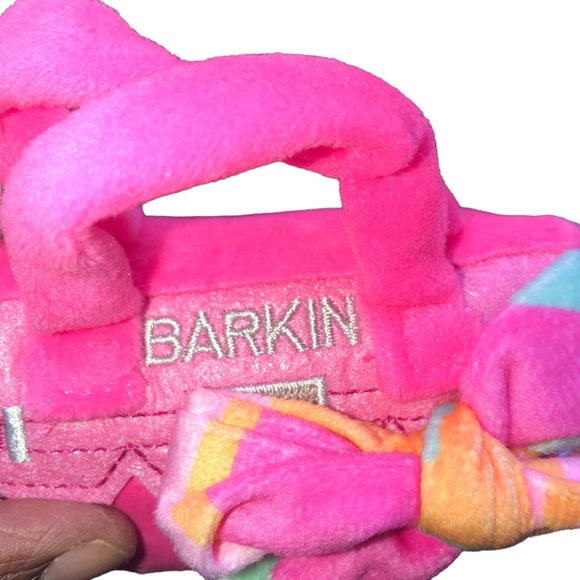 Barkin Pink Bag with Squeaker Inside - Picture 7 of 9